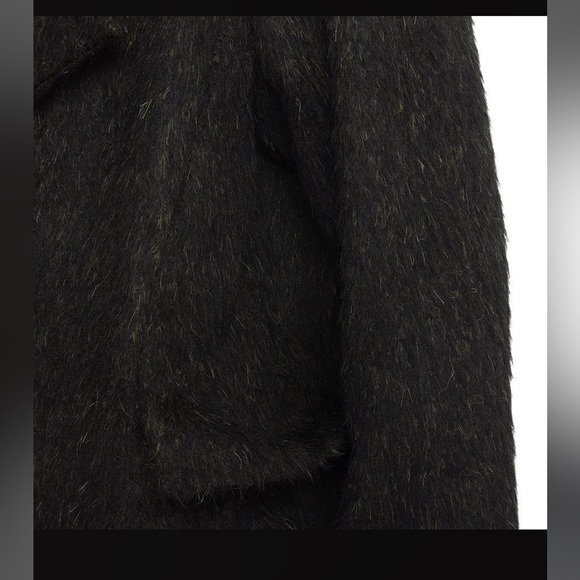 TYLER WOOL WRAPOVER COAT IN BROWN French connection size 6 - Picture 3 of 8